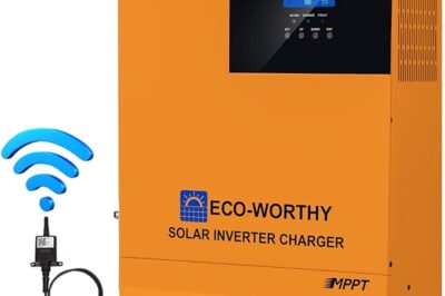 3000W 24V Hybrid Solar Charger Inverter | ECO-WORTHY All-in-One